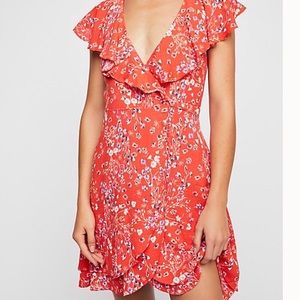Free People French Quarter Wrap mini dress - XS